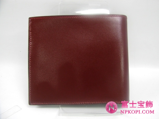 エルメス二つ折り財布ルージュアッシュHERMES328048